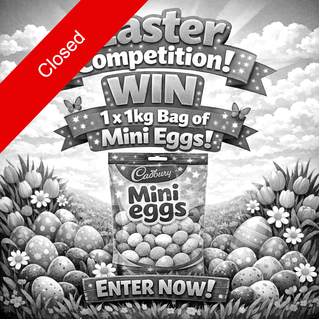 🐣  Mini Eggs Competition Winner - Margaret G from Blackburn Ticket 1193